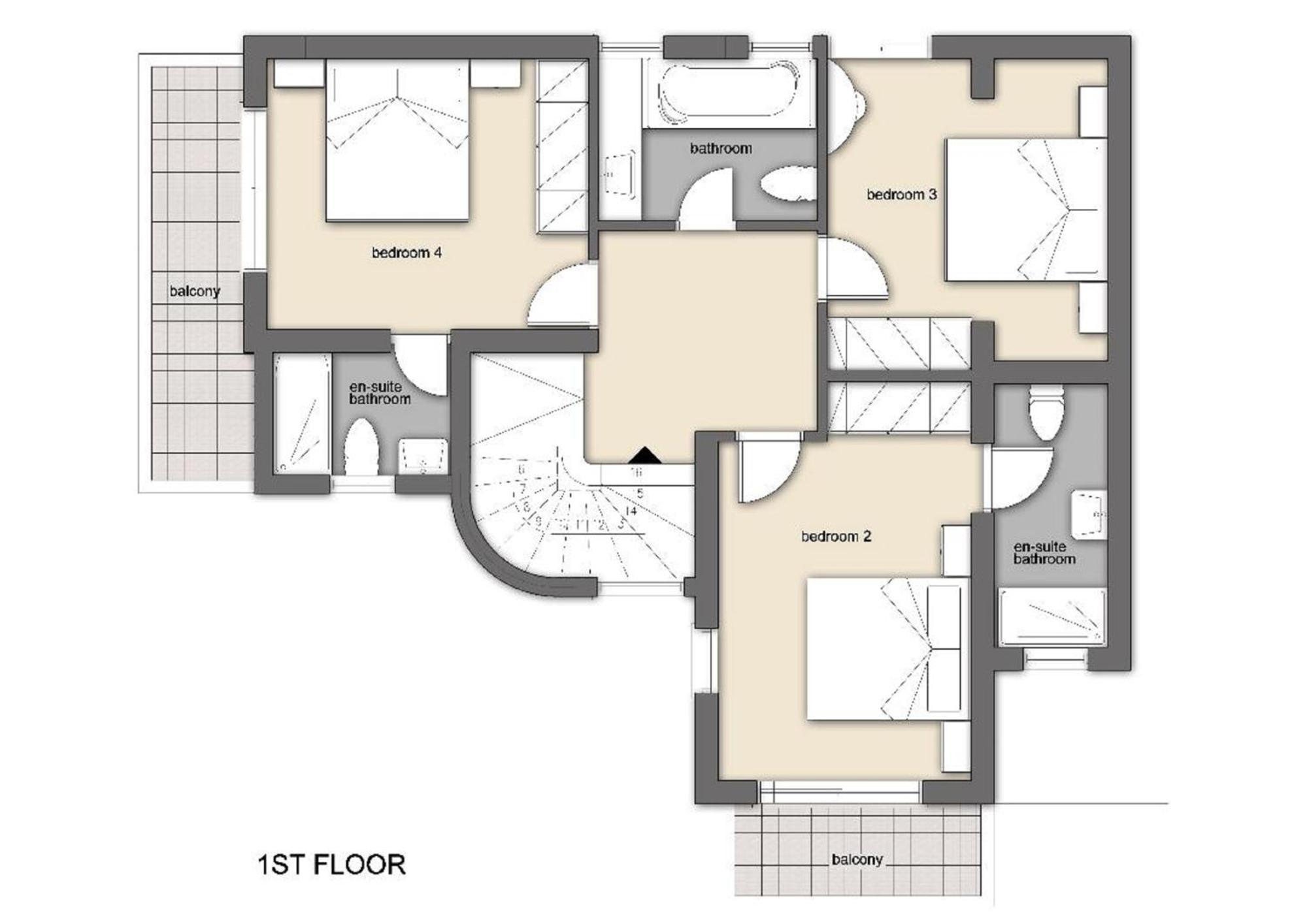 Hill & Sea View Villas 科林比亚 外观 照片