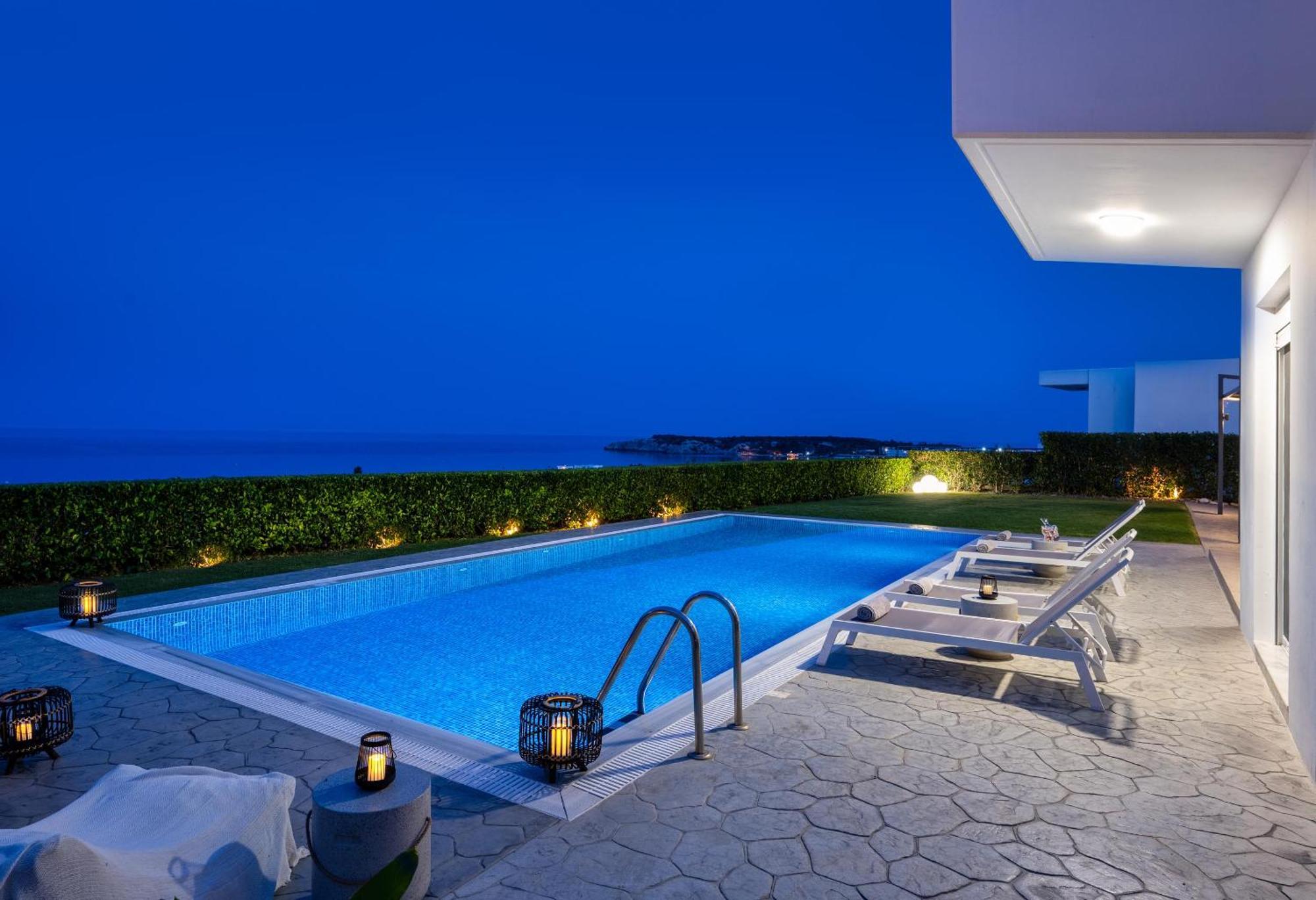 Hill & Sea View Villas 科林比亚 外观 照片