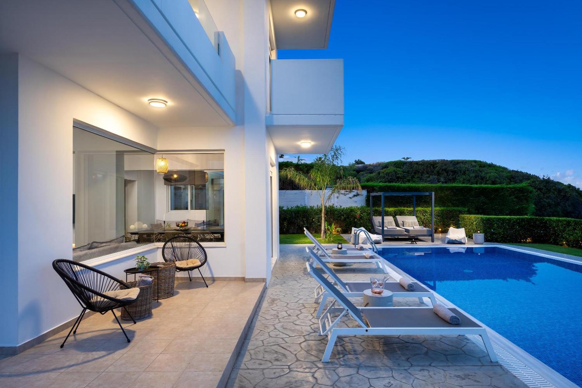 Hill & Sea View Villas 科林比亚 外观 照片