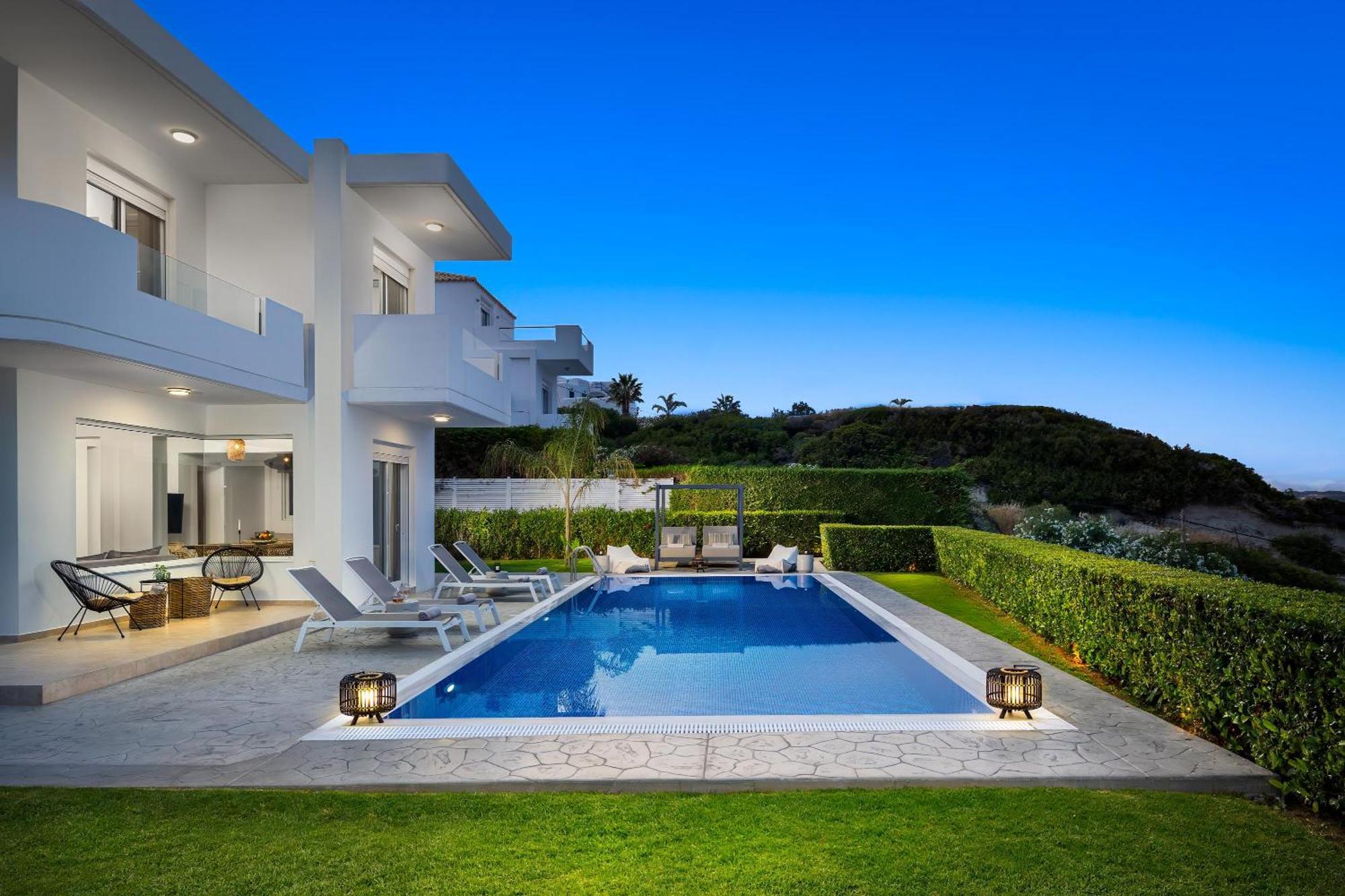 Hill & Sea View Villas 科林比亚 外观 照片