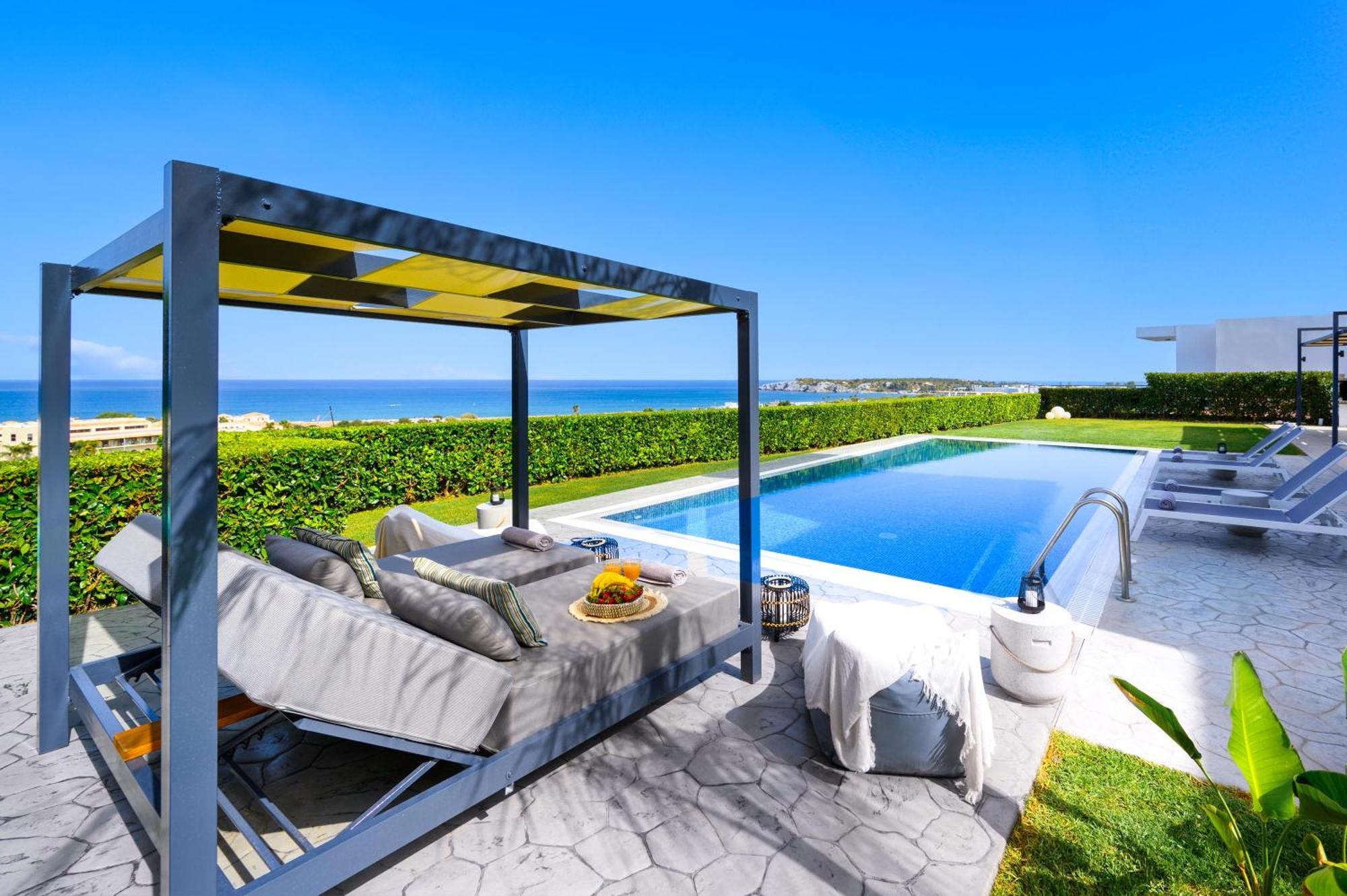 Hill & Sea View Villas 科林比亚 外观 照片