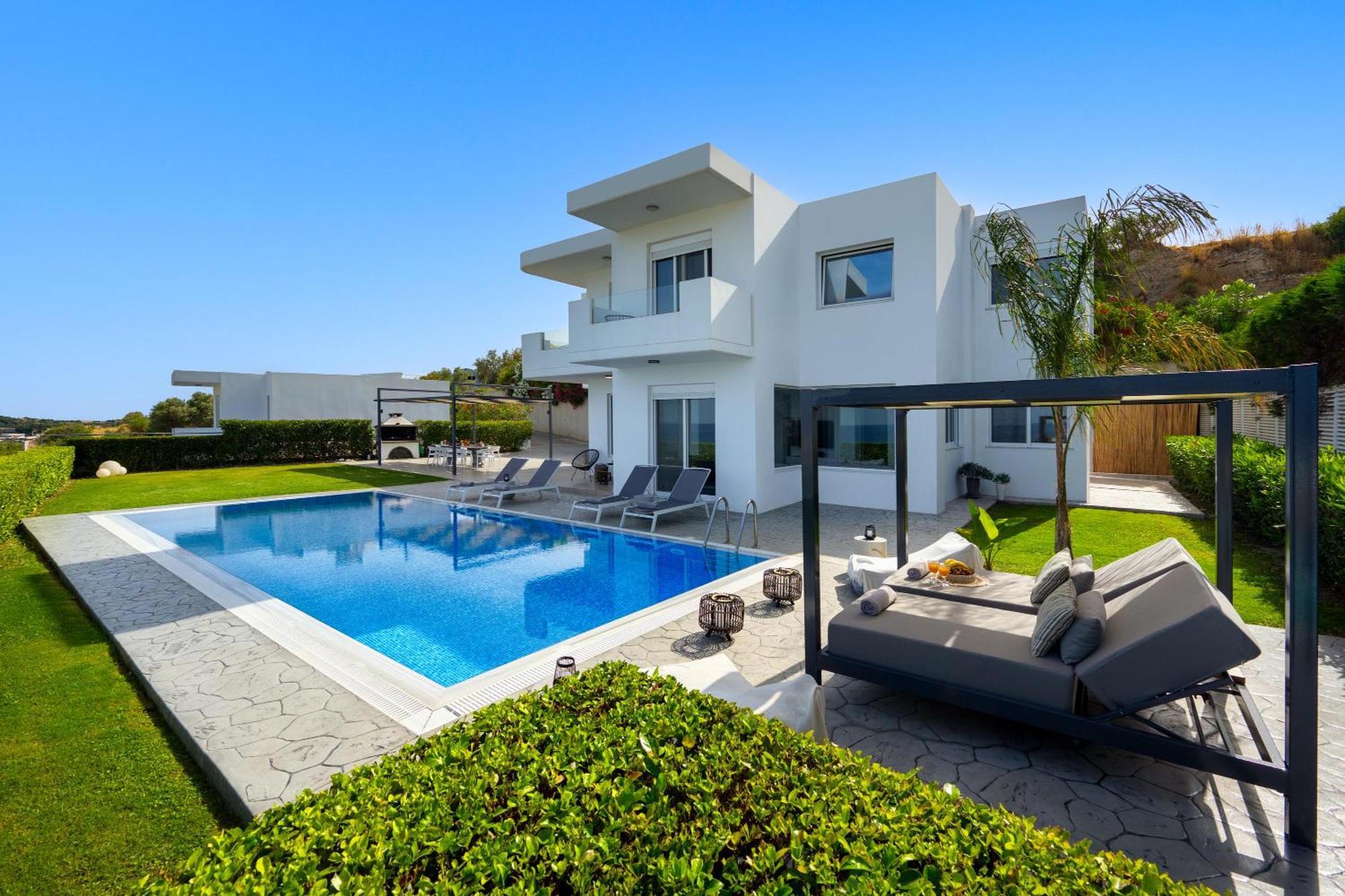 Hill & Sea View Villas 科林比亚 外观 照片