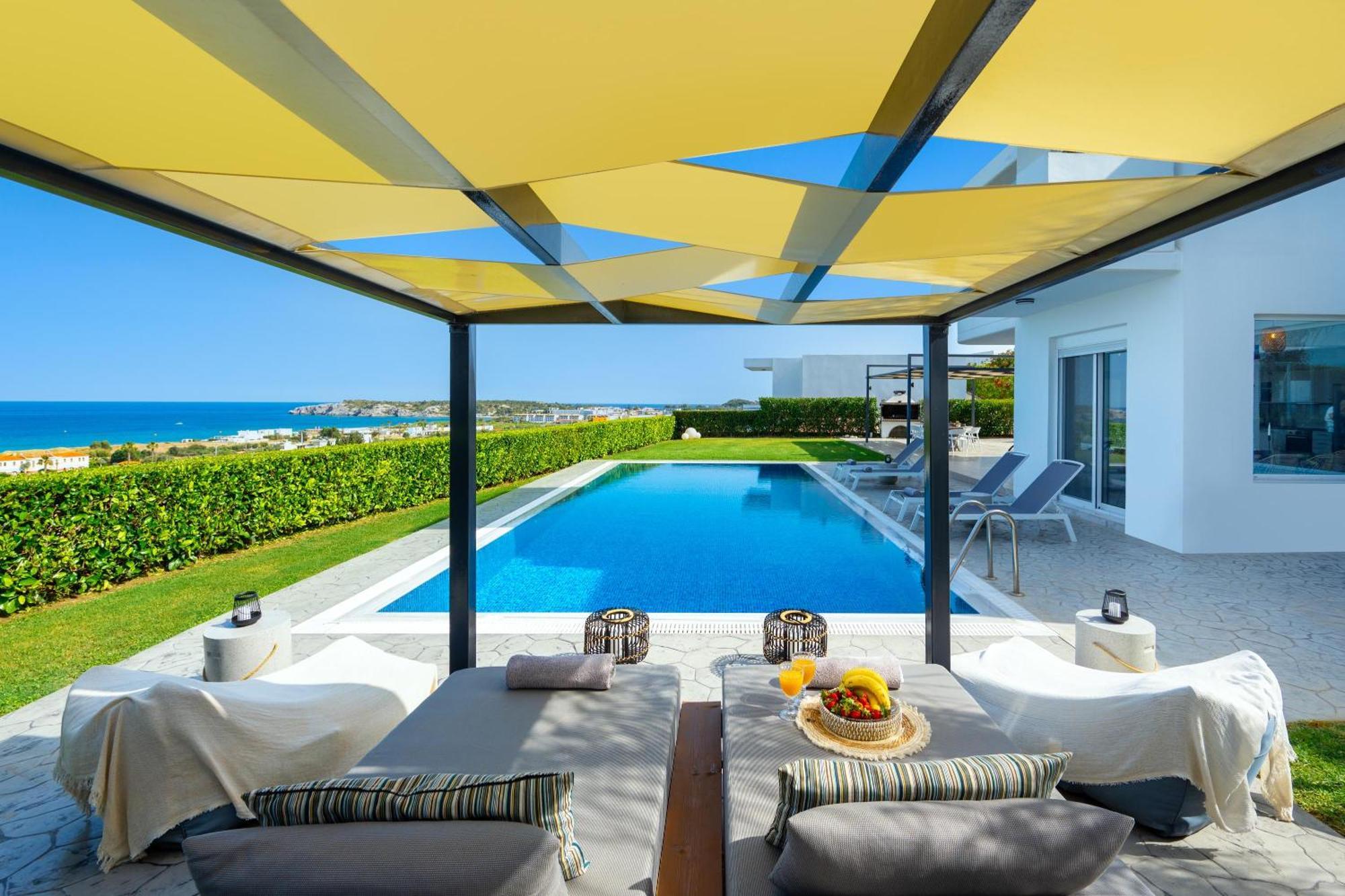 Hill & Sea View Villas 科林比亚 外观 照片